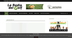 Desktop Screenshot of laradiodelgolf.com